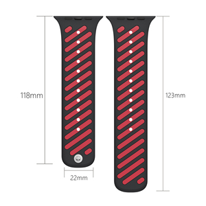 สายนาฬิกาข้อมือแบบสปอร์ตสั่งทำขายส่งสำหรับ Apple Watch - Product Image 5