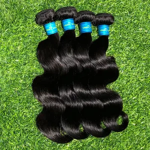 Vietnam Haar Bulk Fabrikanten Leverancier, 300 Gram 6a Virgin Haar, Haak Melkweg Magic Weave Haar