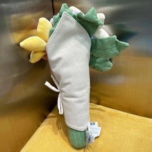 Bouquet de peluches en gelée originales, poupée-fleur mignonne, cadeau d'Halloween pour enfants, jouet en peluche doux en forme de plante - Product Image 5