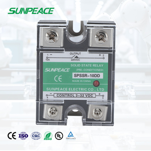 DD DC một pha <span class=keywords><strong>SSR</strong></span> Din Rail Rơle trạng thái rắn 220V 10a-120a thu nhỏ - Product Image 3