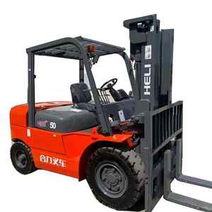 Chariot élévateur d'occasion 5 tonnes Meilleur prix 100% Original HELI Chariot élévateur diesel d'occasion 50 tonnes avec de bonnes performances et un bon travail - Product Image 1