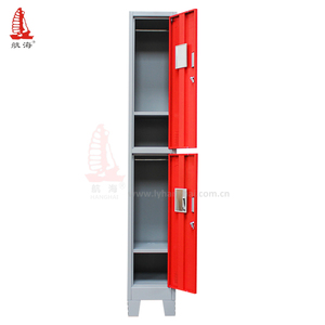 Armoire métallique à deux portes Vestiaires sportifs Loker Rangement de vêtements <span class=keywords><strong>pour</strong></span> le personnel Double <span class=keywords><strong>casier</strong></span> - Product Image 2