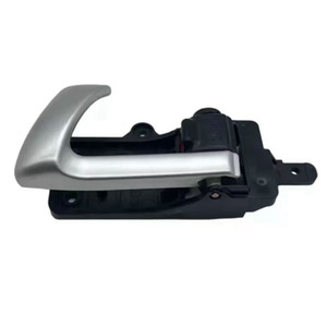 Poignée de porte intérieure gauche + droite pour Hyundai Santa Fe 2007-2012 avec bouton gris 82620-2B010 82610-2B010 - Product Image 3