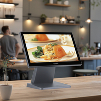 Guangzhou Ktv Tout-en-un Système de point de vente à écran tactile de 15,6 pouces Windows 11 Terminal de point de vente de bureau Caisse enregistreuse pour la vente au détail Café