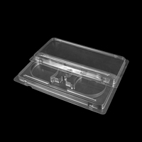Paquete de bandejas de plástico transparente para exhibición de mascotas, embalaje termoformado para juguetes cosméticos, regalo, componentes electrónicos para manualidades