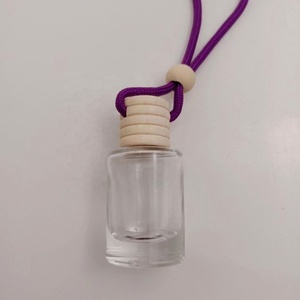 Hot Selling Aroma Diffuser <b>Mini</b> 8ml Empty Air Freshener Glass Car Hanging Perfume <b>Bottle</b> - Product Image 4
