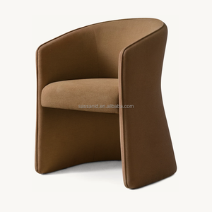 Salle à manger moderne Sassanid OEM design <span class=keywords><strong>scandinave</strong></span> <span class=keywords><strong>Fauteuil</strong></span> de salle à manger en <span class=keywords><strong>tissu</strong></span> Gia - Product Image 3