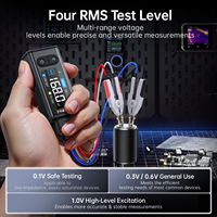 FNIRSI LCR-ST2 100KHz 2-en-1 Testeur LCR ESR numérique à pince, testeur de pont, résistance, capacité, inductance