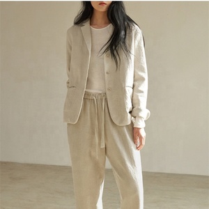 Chaqueta de trabajo para mujer, <span class=keywords><strong>traje</strong></span> Formal de alta calidad, chaqueta de oficina, chaqueta Formal, prendas de vestir, 2023 - Product Image 2