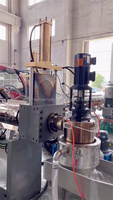 Tête de découpe d'anneau d'eau de granulateur en plastique Changeur d'écran hydraulique non-stop