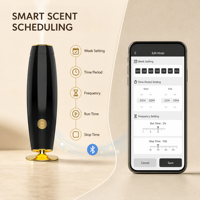 Diffuseur d'huiles essentielles professionnel sans eau, diffuseur d'arômes purs, machine à parfum silencieuse pour salon, hôtel, maison