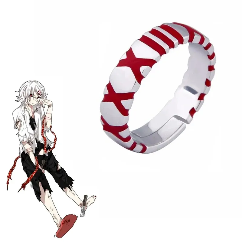 Anime Tokyo Ghoul Ring Juzo Suzuya Rei Cosplay Unisex verstellbare Öffnung Fingerring Schmuck Zubehör Geschenke Stil