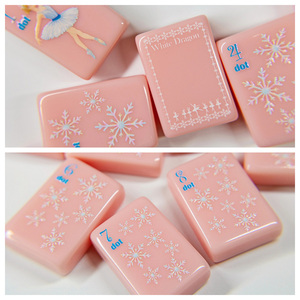 Nouvelle Collection 2026 : Ensemble de Tuiles de Mahjong Américain en Acrylique de Luxe, Personnalisable, Portable, Moderne, Haute Qualité, Durable et Écologique pour <span class=keywords><strong>Casino</strong></span> - Product Image 5