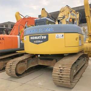 Ekskavator Komatsu 228 bekas harga rendah, kualitas tinggi, dikelola dengan baik, cocok untuk konstruksi - Product Image 4
