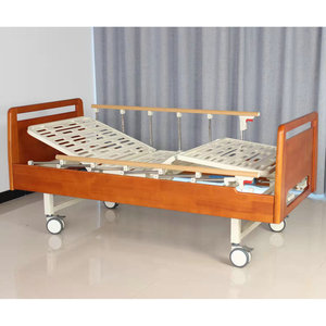 Lit médicalisé Help Health 2000*900 à double manivelle manuelle réglable pour maisons de retraite - Product Image 2