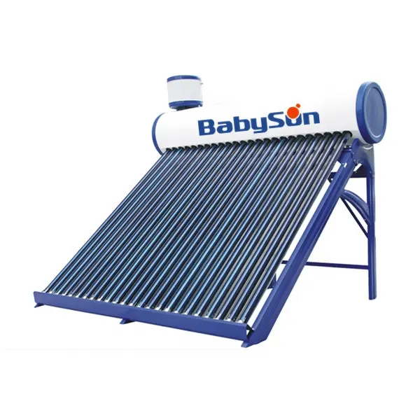 Babysun Solar Nieuwe Ontwerp Compacte Vacuüm Buis Thermische Hot Water Zonneboiler