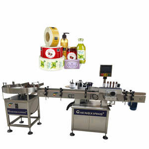 เครื่องติดฉลากแบบลูกกลิ้งขวดกลมสติกเกอร์อัตโนมัติสำหรับกระป๋องกระป๋อง - Product Image 1