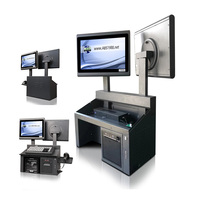 POS-монитор ABS 1220 с 12-дюймовым емкостным сенсорным экраном, четырехъядерным процессором, SSD, термопринтером 58 мм, Wi-Fi 6, Bluetooth 5.2, кассовый аппарат