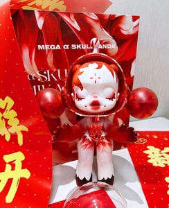 Кукла SKULLPANDA MEGA Mika Ninagawa 400%/1000% — трендовая, милая, декоративная, сюрприз-подарок - Product Image 5