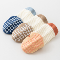 Chaussettes pour bébés et enfants de haute qualité, printemps-été 2025, motif floral mignon, antidérapantes, en coton, pour tout-petits