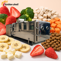 Commerciële vriesdroogmachine 5 m² PLC-pomp voor voedsel (bosbes, mango, ananas) nieuw, op maat gemaakt, multifunctioneel