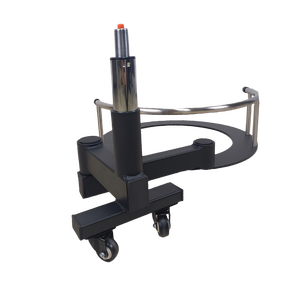 Base Multifuncional Ajustable de Acero Inoxidable para Silla de Barbería Moderna - Product Image 5