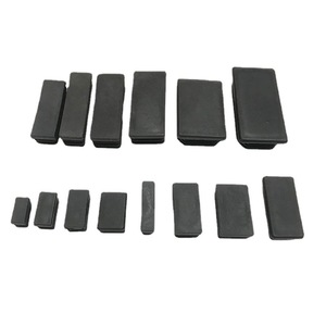 Bouchons de tube en plastique Xin Accessories, embouts de tuyaux rectangulaires pour quincaillerie de meubles - Product Image 1