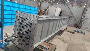 Échangeur de chaleur à ailettes en cuivre à haut rendement et refroidisseur d'<span class=keywords><strong>air</strong></span> pour les applications de compresseur d'<span class=keywords><strong>air</strong></span> industriel et de refroidisseur intermédiaire <span class=keywords><strong>turbo</strong></span> - Product Image 3