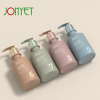 En stock, flacon pompe PET 400 ml, couleur personnalisée, sérigraphie, lotion, shampoing, gel douche, soins personnels pour marque de beauté, étiquette privée