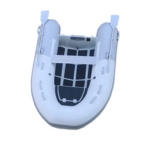 Bateau pneumatique rigide à coque en aluminium simple RIB270 CE de 9 pieds pour la pêche