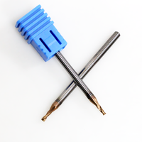 Micro Solid Carbide Flat Bottom Drills D0.5-D12mm | 0.005mm Tolerance | TIALN Coated | for Steel/Stainless/Cast Iron/Aluminum |