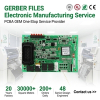 Échantillon gratuit, livraison gratuite, assemblage de circuits imprimés OEM personnalisés, service de cartes de circuits électroniques, fabricant de PCBA SMT et DIP tout-en-un