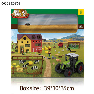 Chơi Giả Vờ 101 Chiếc Đồ Chơi Mô Hình Máy Kéo Nhà Trang Trại Động Vật Nhỏ Bằng Nhựa Tự Làm Cho Trẻ Em - Product Image 6