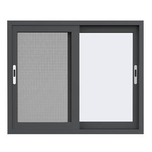 Ventana de Aluminio con Sistema de Rotura de Puente Térmico, Mosquitera de Acero Inoxidable, Abatible, Insonorizada, Moderna, Antirrobo, <span class=keywords><strong>para</strong></span> Entrada Exterior, Baño - Product Image 3