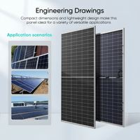 Vente en gros JinkoSolar Tiger Neo 3.0 710W 720W 730W N-Type pour projets utilitaires à demi-cellules monocristallines bifaciales double vitrage