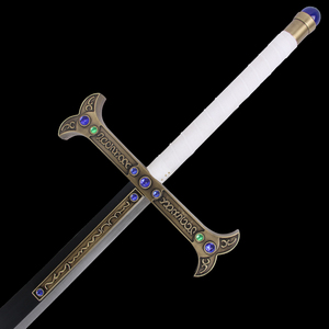Épée populaire de l'anime <span class=keywords><strong>One</strong></span> <span class=keywords><strong>Piece</strong></span>, Dracule <span class=keywords><strong>Mihawk</strong></span>, accessoire de cosplay, pour collection et décoration - Product Image 2
