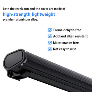 Auvent rétractable motorisé haut de gamme, commande intelligente, auvent à cassette complète pour cour - Product Image 2