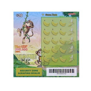 Lucky Victory Card Factory se spécialise dans l'impression de billets de loterie chanceux variables, anti-contrefaçon et anti-transparence. - Product Image 5