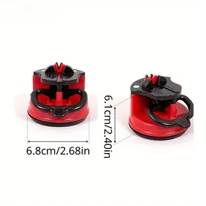 Afilador de Cuchillos de Hierro para Cocina, con Ventosa de Posicionamiento, Venta al por Mayor, 1 Unidad - Product Image 2