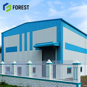 Entrepôt préfabriqué en acier galvanisé à chaud avec revêtement en zinc et finition peinte pour une protection anticorrosion optimale - Product Image 1