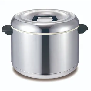 4L 6L uncooked 6L 17L cooked non electric portable thermos stainless steel sushi rice warmer