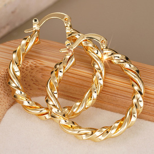 Orecchini a spirale per donna, stile street, accessori per l'orecchio da indossare tutti i giorni - Product Image 6