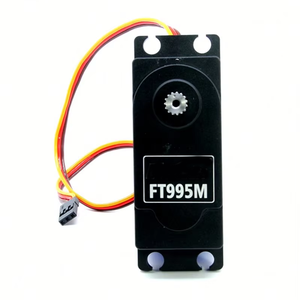 FT995M Bagger und Muldenkipper 95KG.cm Servo mit hohem Drehmoment 360 Grad 12V Magnet geber Unterstützung RC Roboter PC Material OEM ODM - Product Image 5