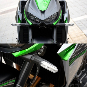 Clignotant LED avant pour <span class=keywords><strong>KAWASAKI</strong></span> Z900 Z900RS Z125 Z250 Z250SL Z300 <span class=keywords><strong>Z400</strong></span> Z650 Z750 Z800 Z1000 Z1000R - Product Image 2