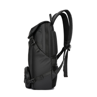 Sac à dos unisexe en polyester Oxford imperméable antivol avec logo personnalisé, détachable, pour ordinateur portable, usage quotidien, affaires, voyages, étudiants