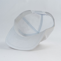 Gorra de alta calidad de 7 paneles y 5 paneles, gorra con agujero de corte láser personalizada, gorra para exteriores, Snapback con logotipo impreso de goma de elevación personalizado, gorra de Golf
