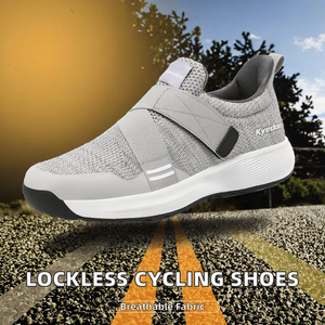 Nouvelles chaussures de cyclisme sans blocage en coton, plates, printemps-été, pour hommes et femmes, vélo de route, VTT, semelle rigide Booster - Product Image 2