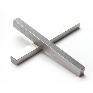 Llaves <span class=keywords><strong>Paralelas</strong></span> de Acero Inoxidable Resistentes a la Corrosión DIN 6885 (B), Llaves Planas con Extremo Cuadrado para Eje - Product Image 2