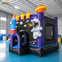 Château gonflable de style Cosmos, fusée planétaire, nouvelle conception, Moonwalk, astronaute, château gonflable, saut à l'élastique, Cosmos, saut à l'élastique gonflable