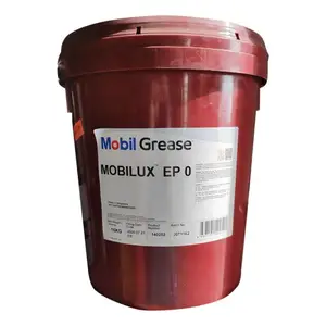 زيت عام صناعي من Mobil Mobilux طراز EP 0، 1، 2، 3، 004 023، زيت شبه سائل للأغراض الخاصة لزيت التشحيم